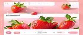 草莓视频搜索界面截图，用户在搜索框输入关键词，搜索结果以高清封面网格形式整齐展示